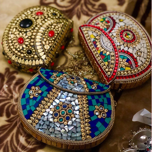 Metal Fashion Clutch
