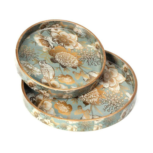 Meena Wooden Coated Serving Tray