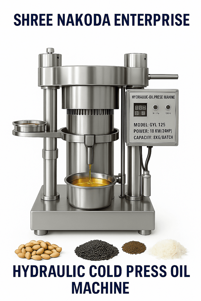 SANDALWOOD SEED HYDRAULIC OIL PRESS MACHINE