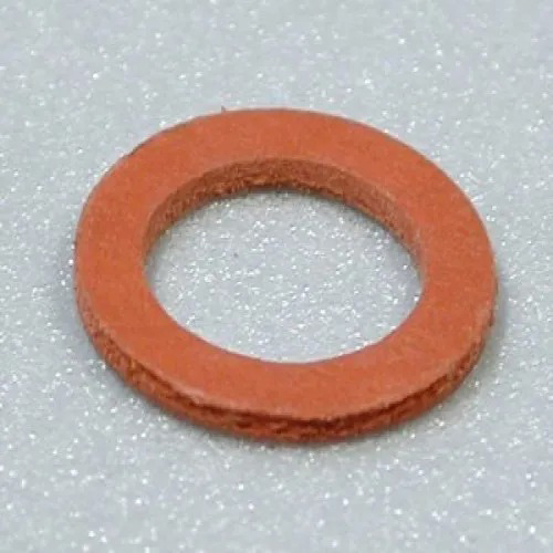 Fibre Plain Washer - Color: Brown