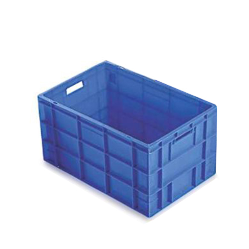 Storage Crate 600x400x325mm - Durable ABS Plastic, 2-Way Forklift & Handlift Design, Available in Multiple Colors