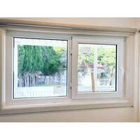 Residential Upvc Windows - Upvc Material, 6mm Size, White Color | High-quality Functionality, Polished Finish For Homes And Villas