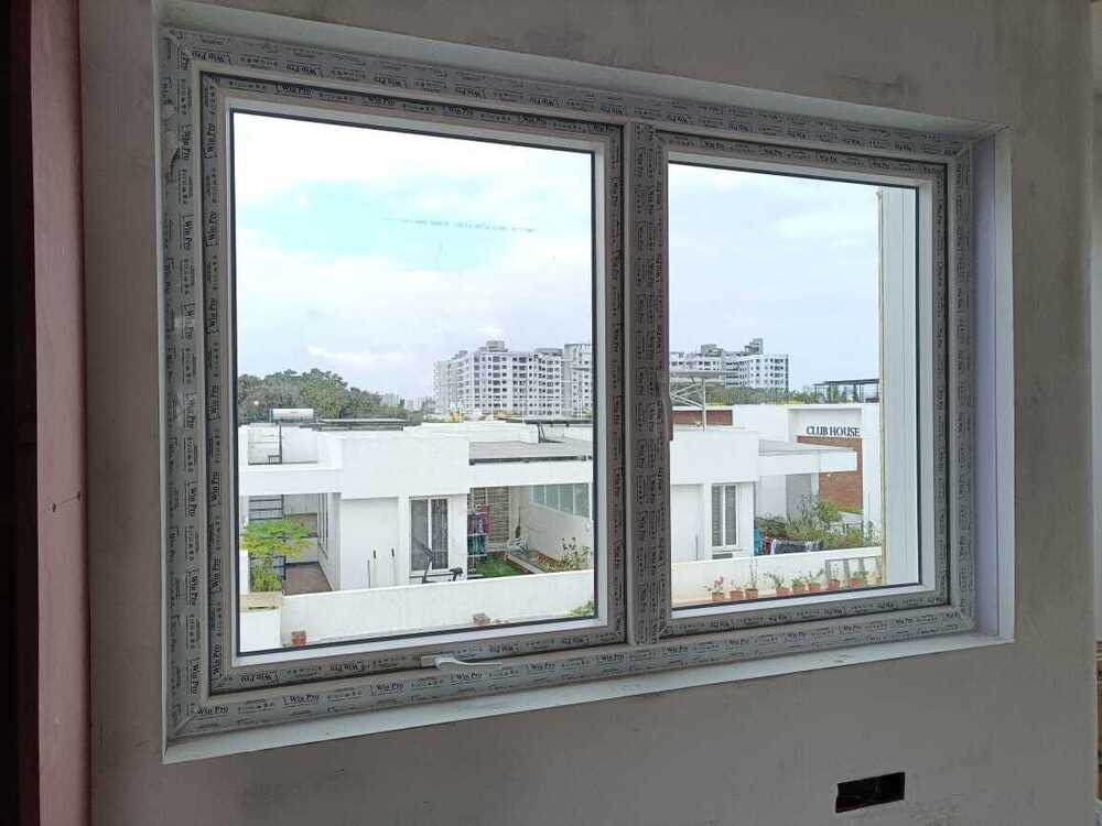 Room Upvc Top Hung Window - Color: White