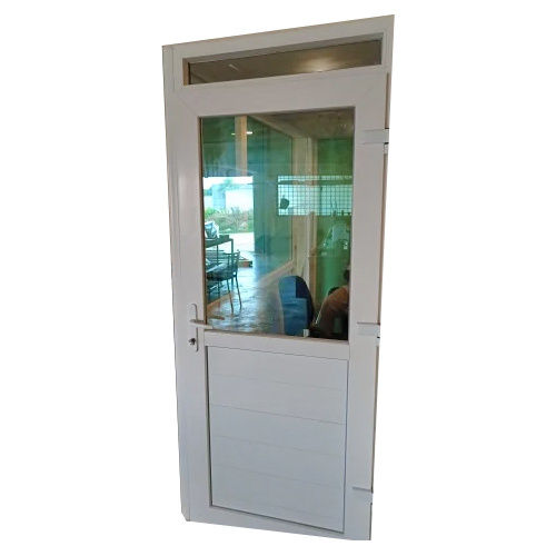 Upvc French Door - Color: Silver