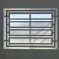 Upvc Bathroom Ventilation - Color: Silver