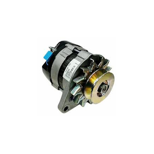 Lucas Truck Alternator - Color: Black