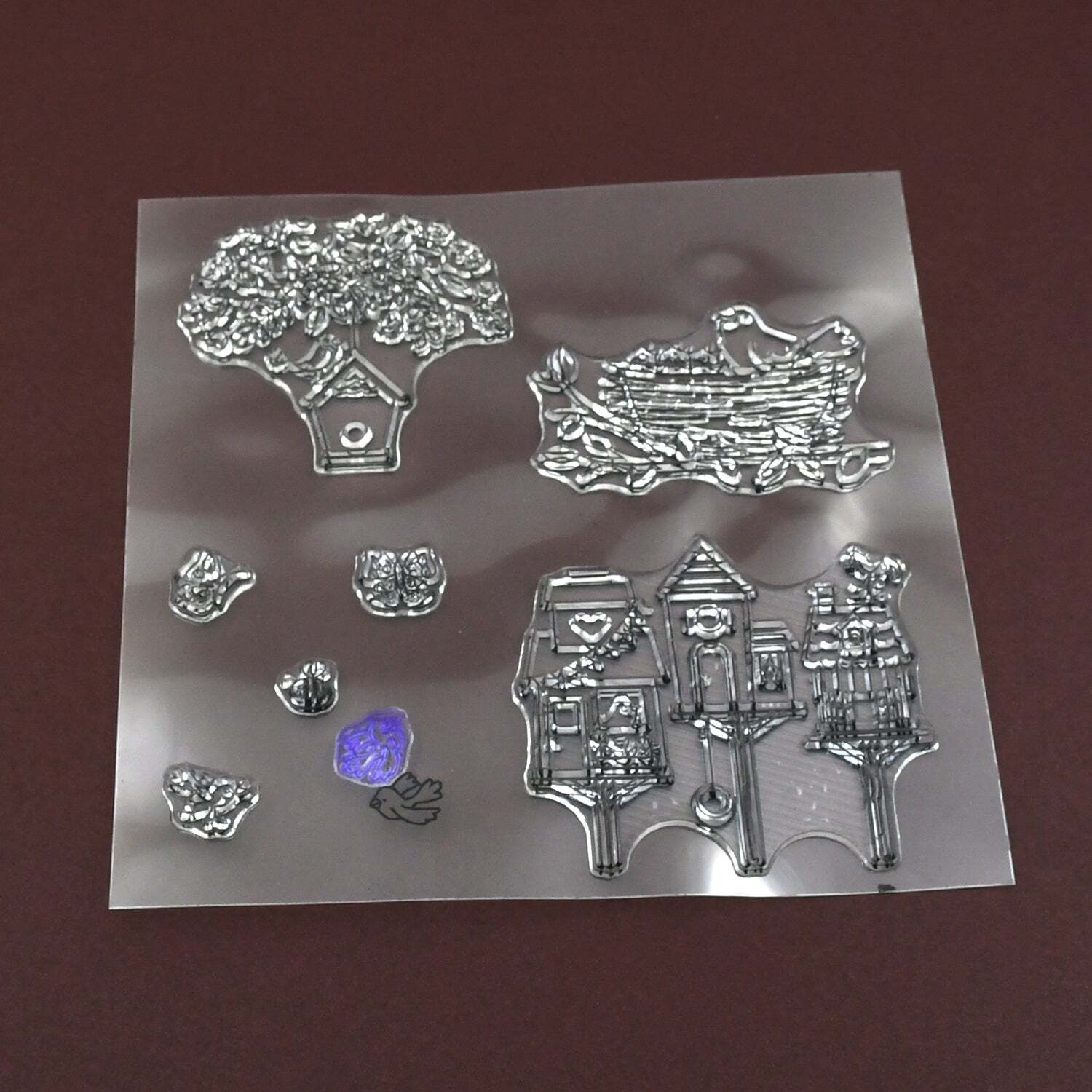 Reusable Transparent Rubber Stamp For Paper Craftss