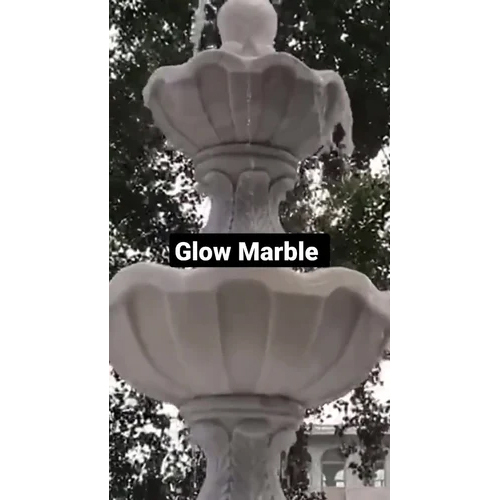 Water Fountain Marble - Color: White