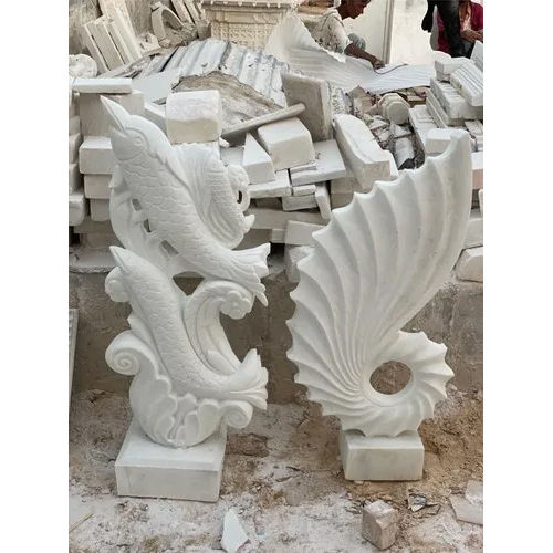 Marble Artifact - Color: White