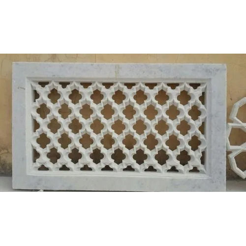 Marble Jali - Color: White