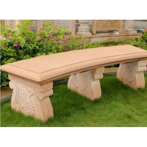 Sandstone Garden Bench - Feature: Eco-Friendly