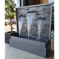 Stone Waterfall Fountain