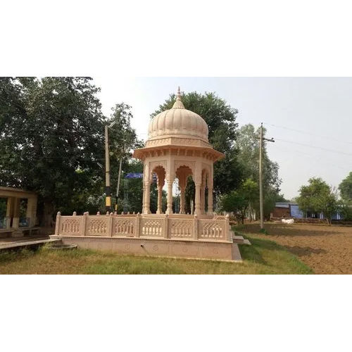 Sandstone Gazebo - Color: Brown