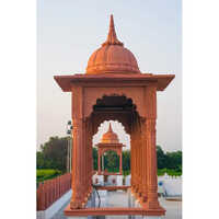 Pink stone chattri