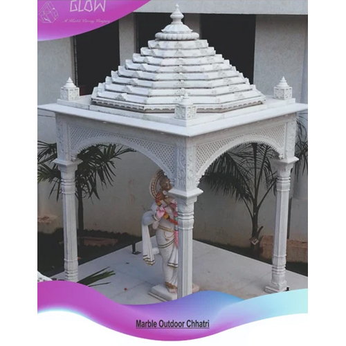 Outdoor Marble Chatri - Feature: Easy To Install