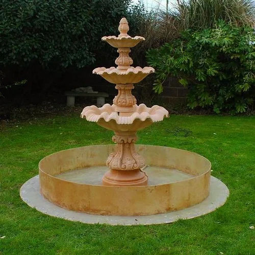 Stone Garden Fountains - Power Source: Electric