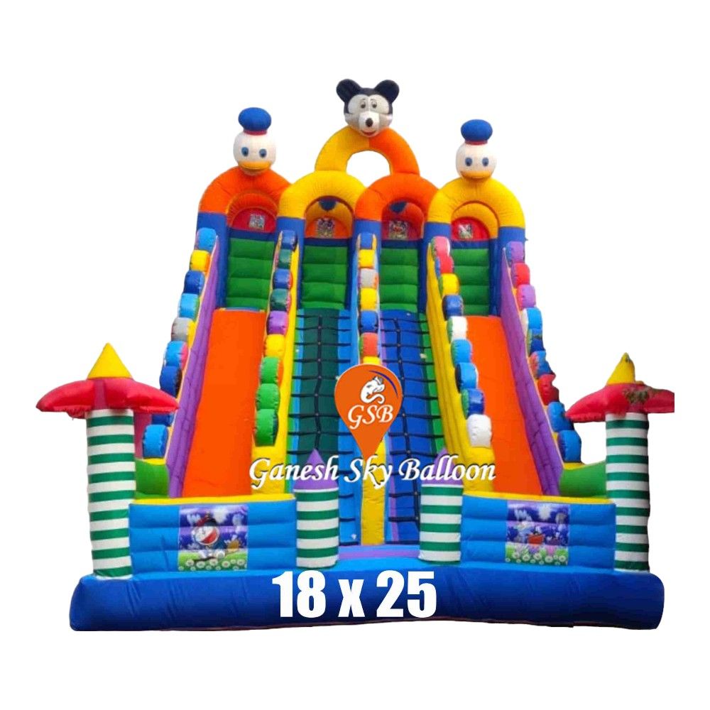 18x25 Feet Inflatable Slide Bouncy