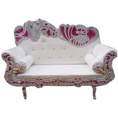 White Metal Wedding Sofa
