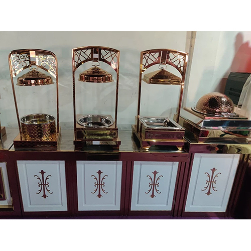 Wedding Stainless steel Catering Counter