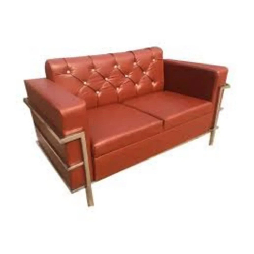 Leather Steel Sofa - Application: For Sitting