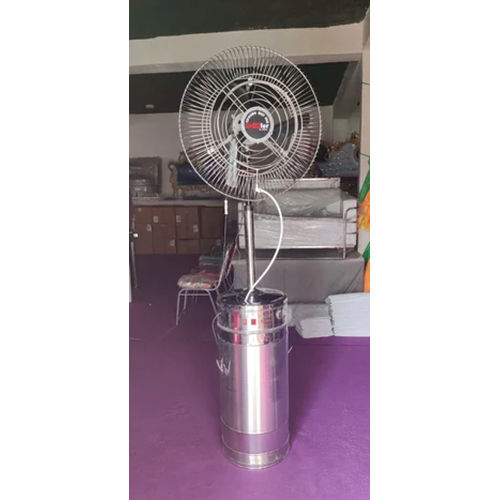 Tent Outdoor Mist Fan - Color: Silver