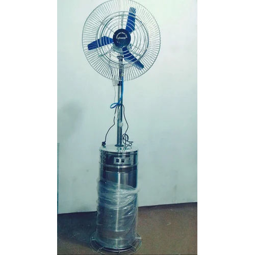 Stainless Steel Mist Fan - Color: Silver