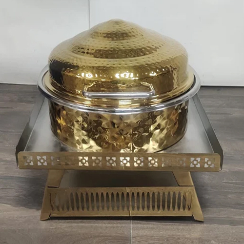 Stainless Steel Golden Chafing Dish