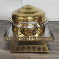 Stainless Steel Golden Chafing Dish