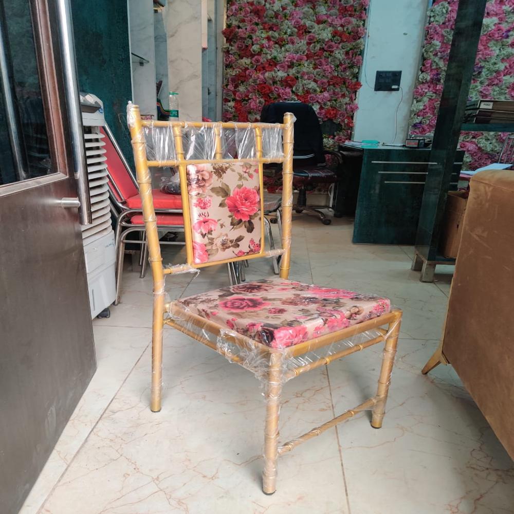 Golden Steel Banquet Chair