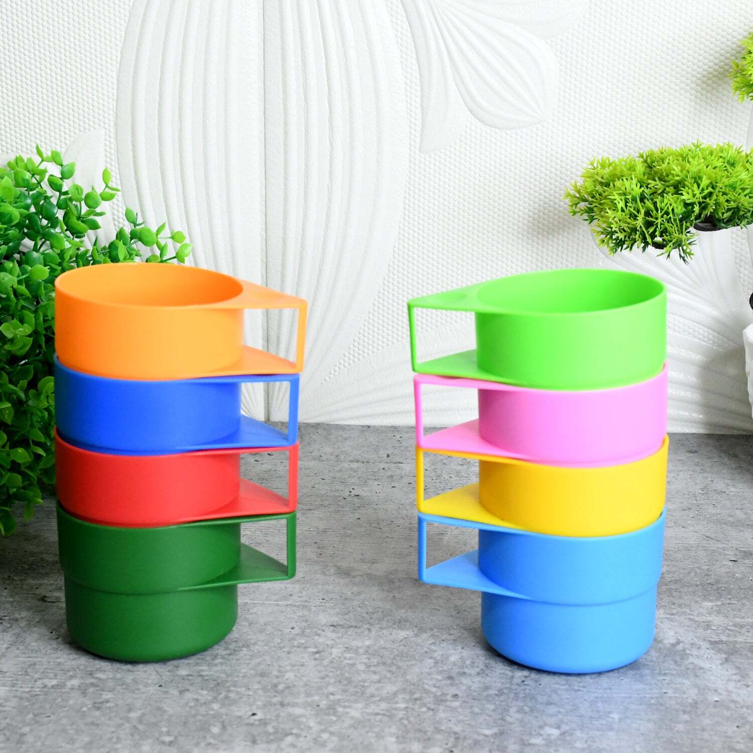 Rainbow Picnic Plastic Pitchers