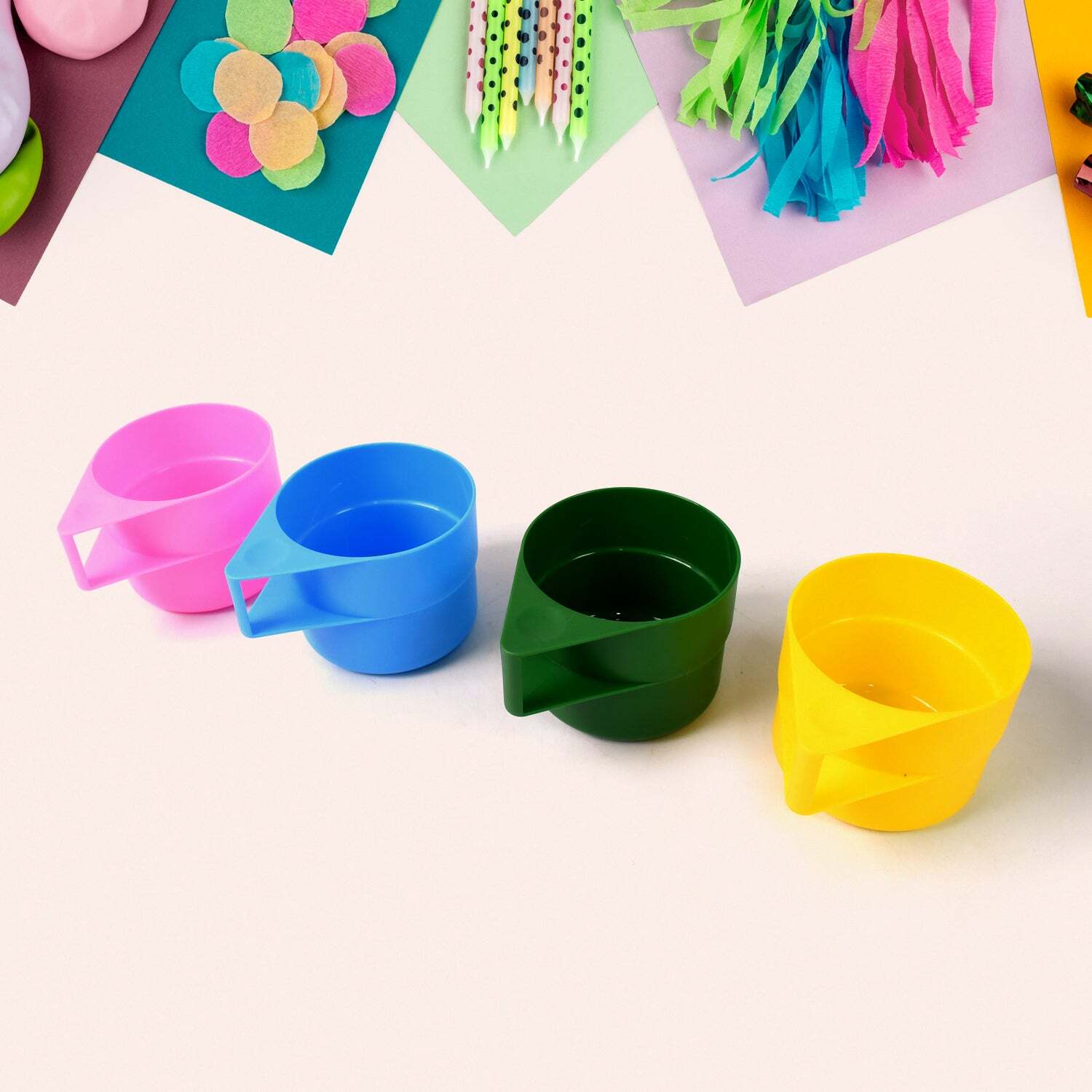 Rainbow Picnic Plastic Pitchers