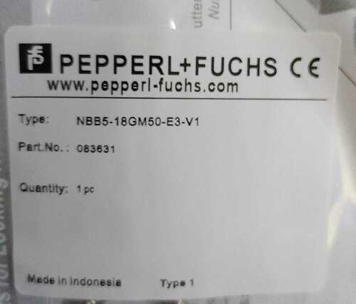 Omron Proximity Sensor, Nbb5-18Gm50-E3-V1 - Sensor Type: Inductive Sensor