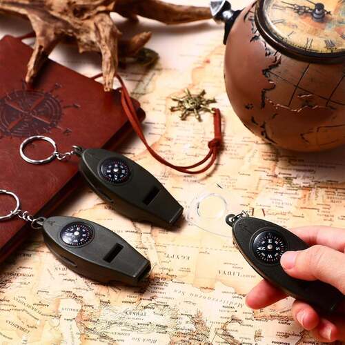 4 in 1 Multifunctional Emergency Survival Whistles