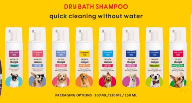 DE-SHEDDING DRY BATH SHAMPOO