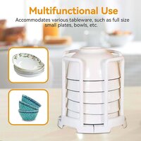 Plastic Bowl Holder Bowl Organizer Drain Racks