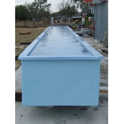 Rectangular Fiberglass Tank - Application: Industrial