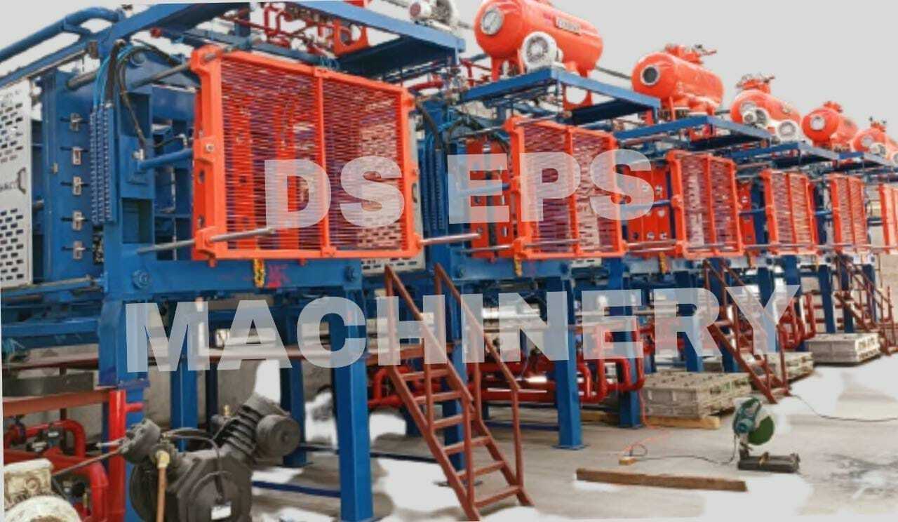 Eps Moulding Machine - Blue, Semi-automatic, Electric Power Source | Longer Service Life, Superior Functionality, Low Noise Operation, Negligible Maintenance
