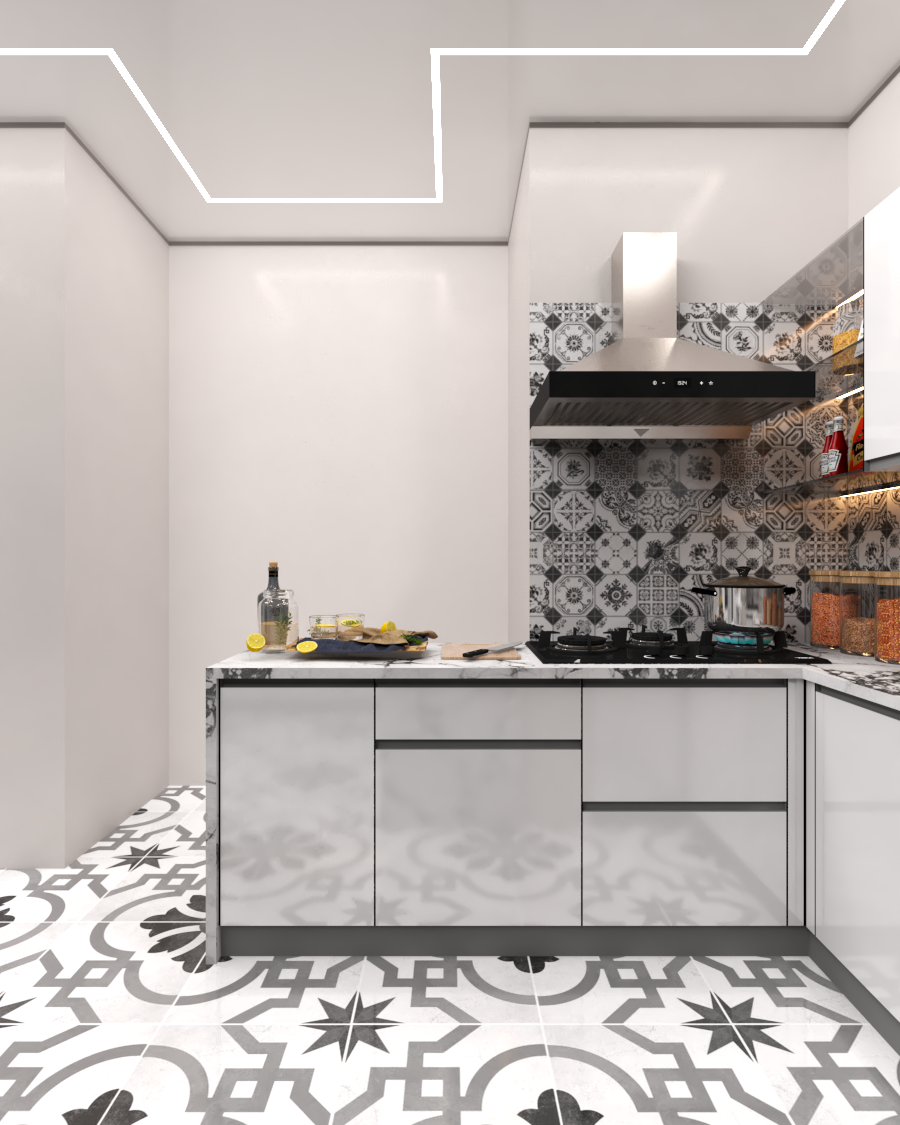 Stainless Steel Modular Kitchen