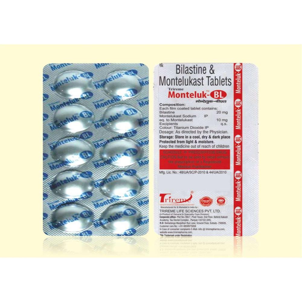 Monteluk Bl Tablets - Drug Type: General Medicines