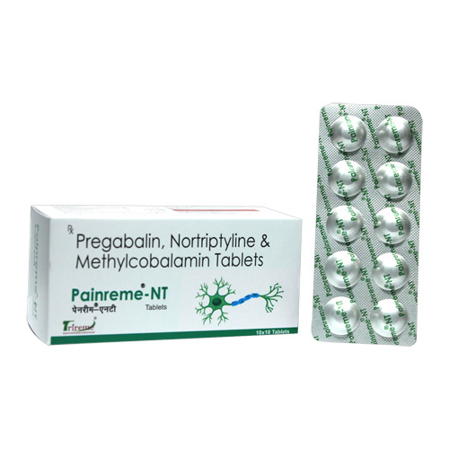 pregabalin, Notriptyline और Methylcobalamin की टैबलेट