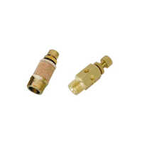 Brass Silencer - Standard Size, Golden Color | Industrial Use, Durable Brass Material