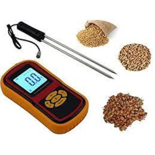 Hd-640 Grain Moisture Meter - Color: Black