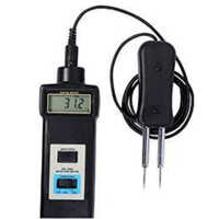 Digital Moisture Meter - Durable Metal Body, 0-50% Range, Automatic Operation | Precision Readings For Wood, Concrete, Plaster And More
