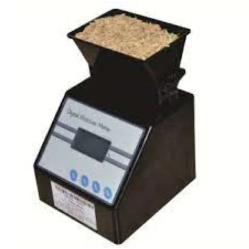 Digital Display Seed Moisture Meter - Color: Black