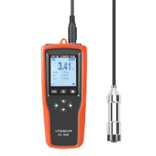 Coating Thickness Gauge With Separate Probe - Color: Orange