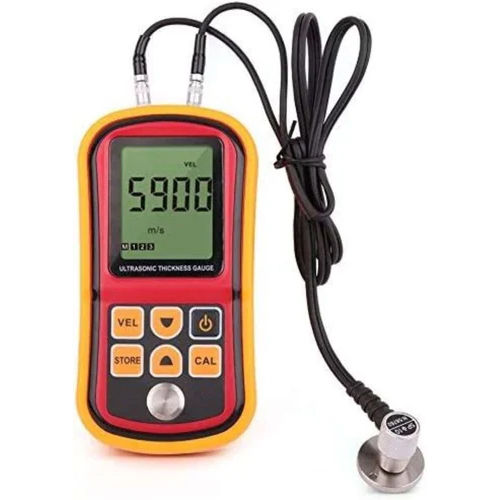 Ultrasonic Thickness Gauge Meter - Color: Yellow