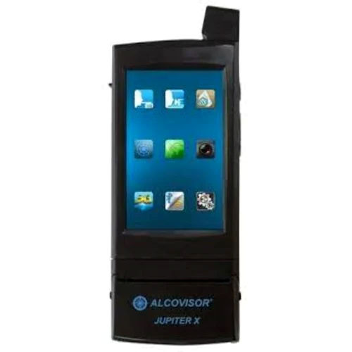 Jupiter X Alcovisor Alcohol Breath Tester - Color: Black