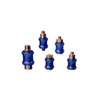 Hand Slide Valve - Brass Material, Standard Size, Blue Color | Ideal For Industrial Air Applications