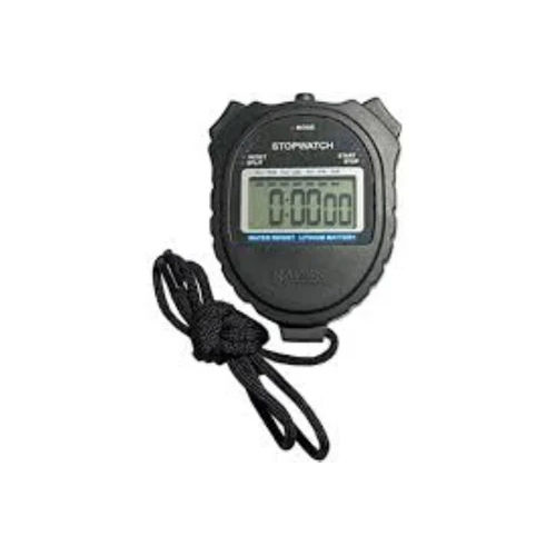 Racer Digital Stopwatch - Color: Black