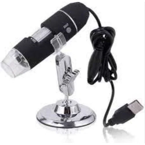 Digital Led Microscope - Color: Silver And Black